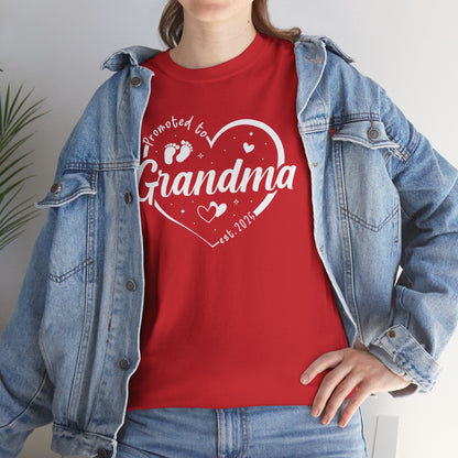Promoted to Grandma Est 2025 Soon to be Grandma Mothers Day T-Shirt
