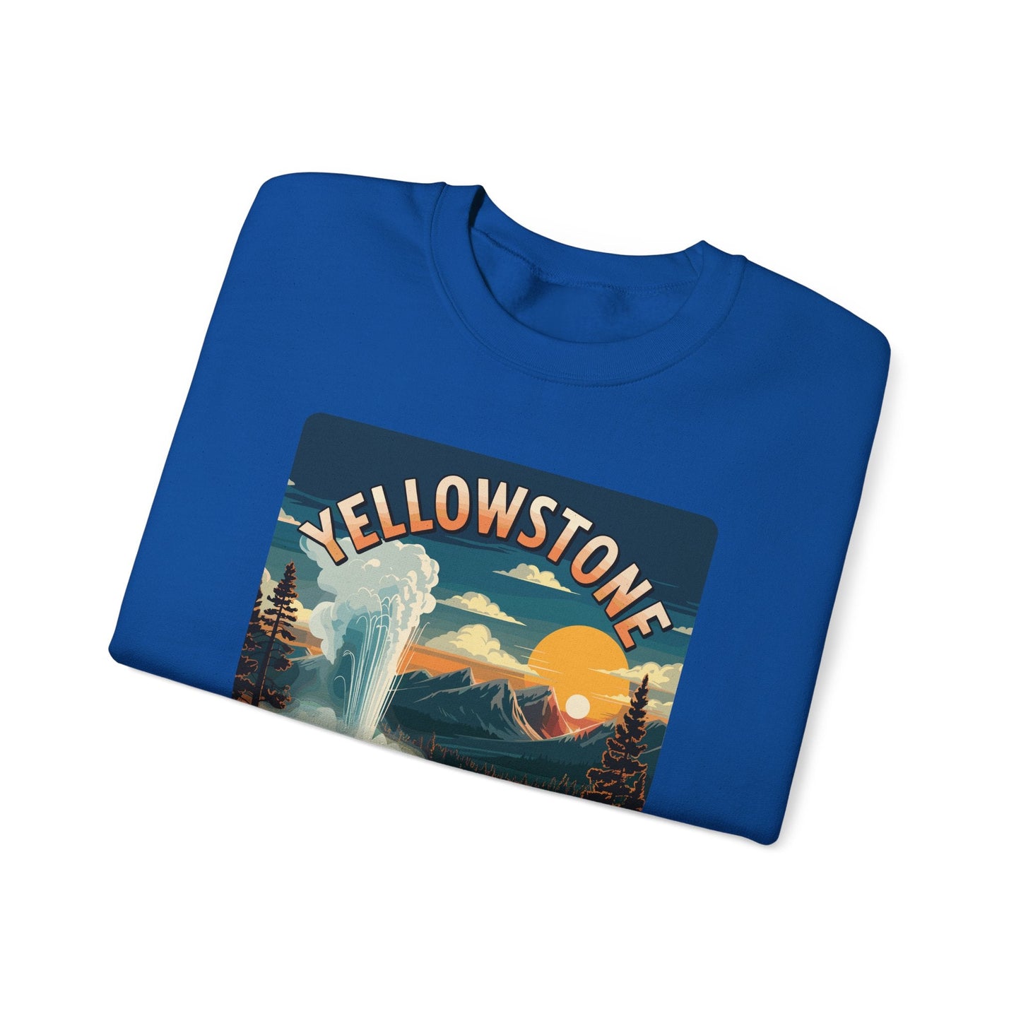 Yellowstone Family Road Trip 2025 National Park Outdoor Sweatshirt