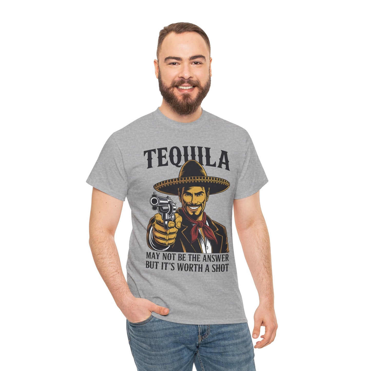 Tequila May Not Be The Answer But It's Worth A Shot T-Shirt