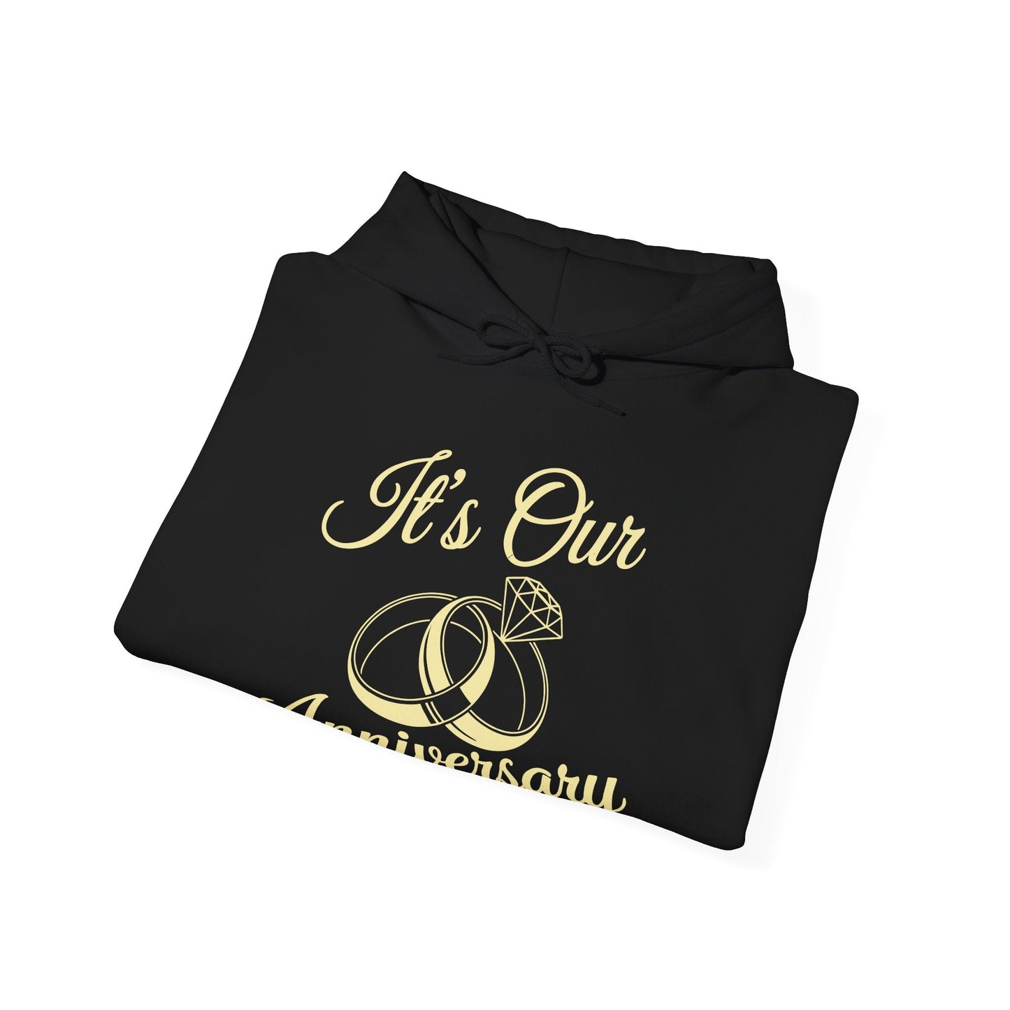 It's Our Anniversary Shirts for Married Couples Husband Wife Hoodie