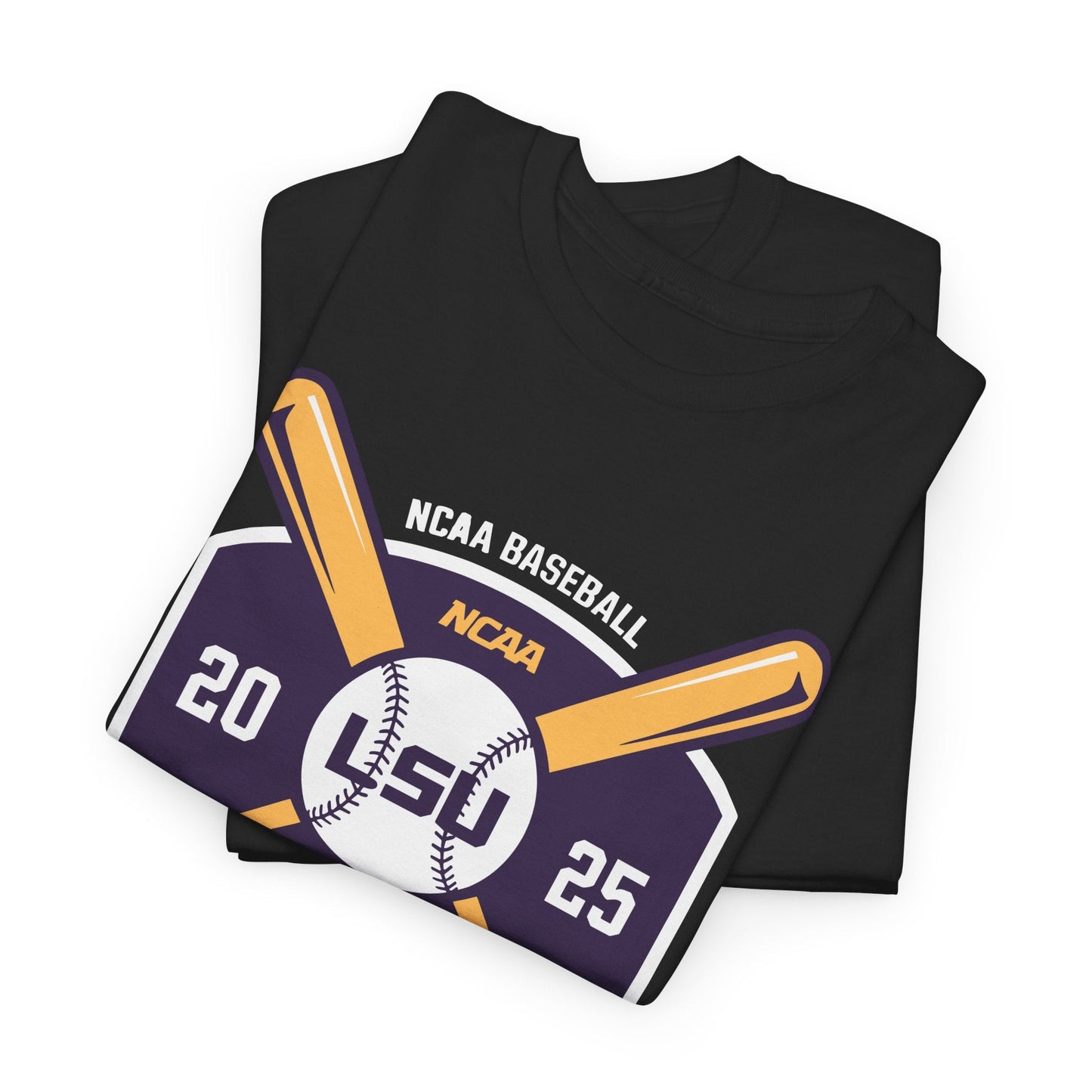 LSU Baseball 2025 National Champions Logo T-Shirt