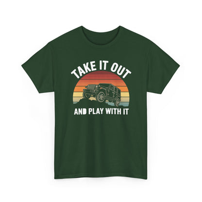 Catch Some Rays Vintage Retro Take It Out And Play T-Shirt