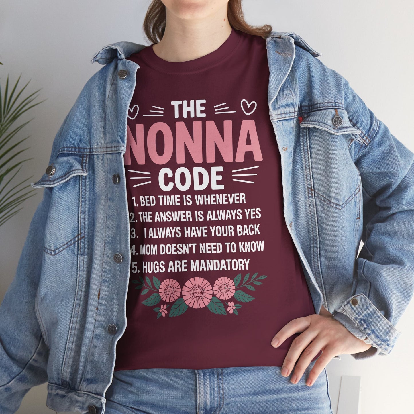 The A Nonna Code Funny Grandma Mothers Day Gifts T-Shirt