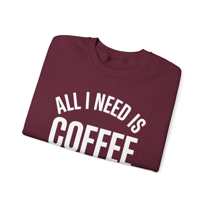 All I Need Is Coffee And My Camera Photography Gift Sweatshirt