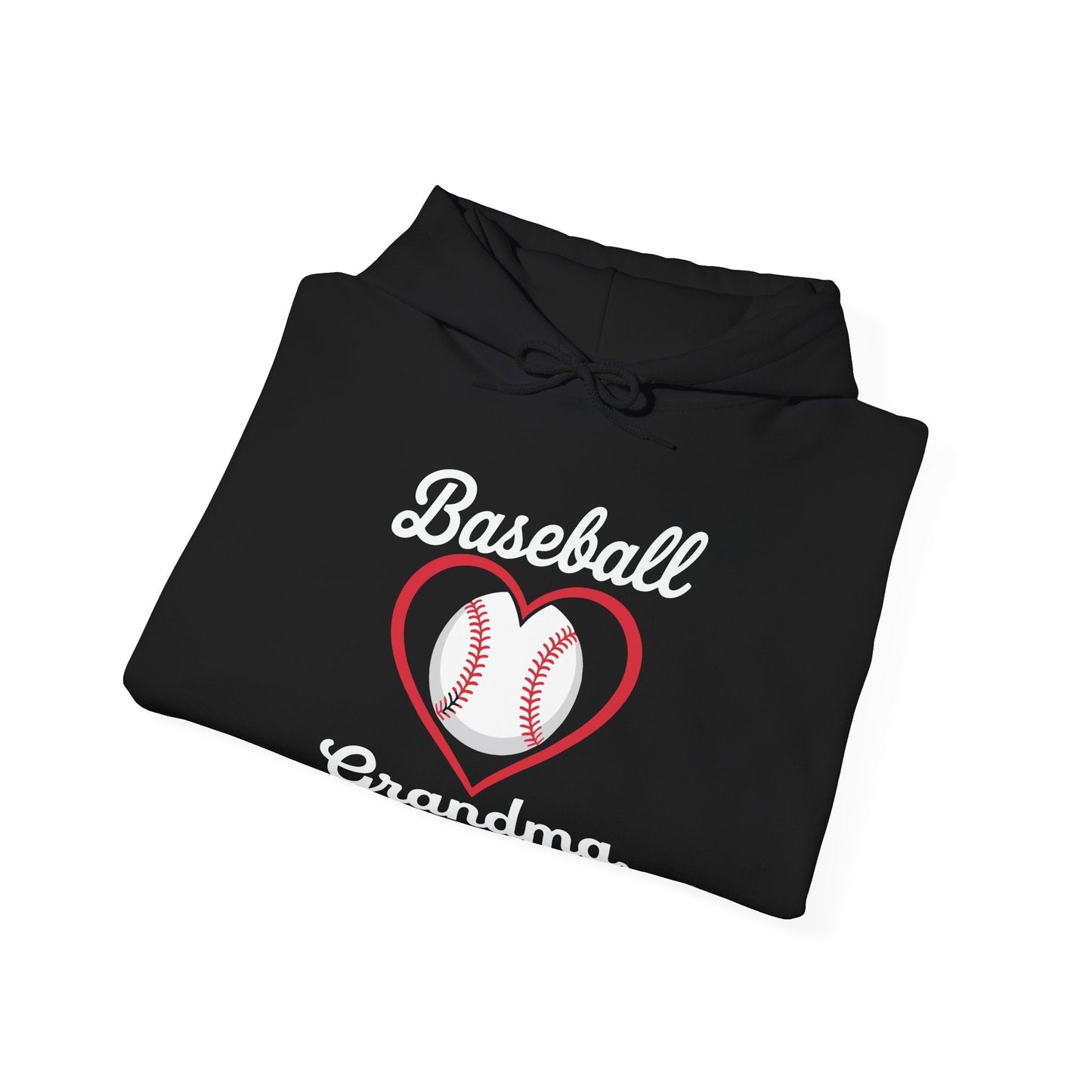 Hoodie Baseball Grandma Heart Design Mother's Day Gift