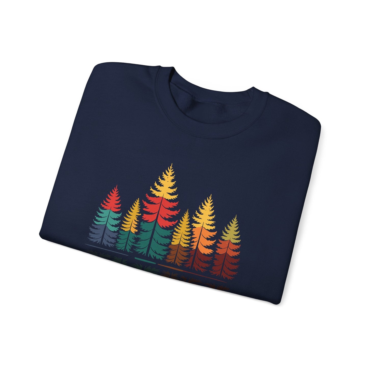 Nature Reflection Forest Trees Outdoor Wildlife Sweatshirt