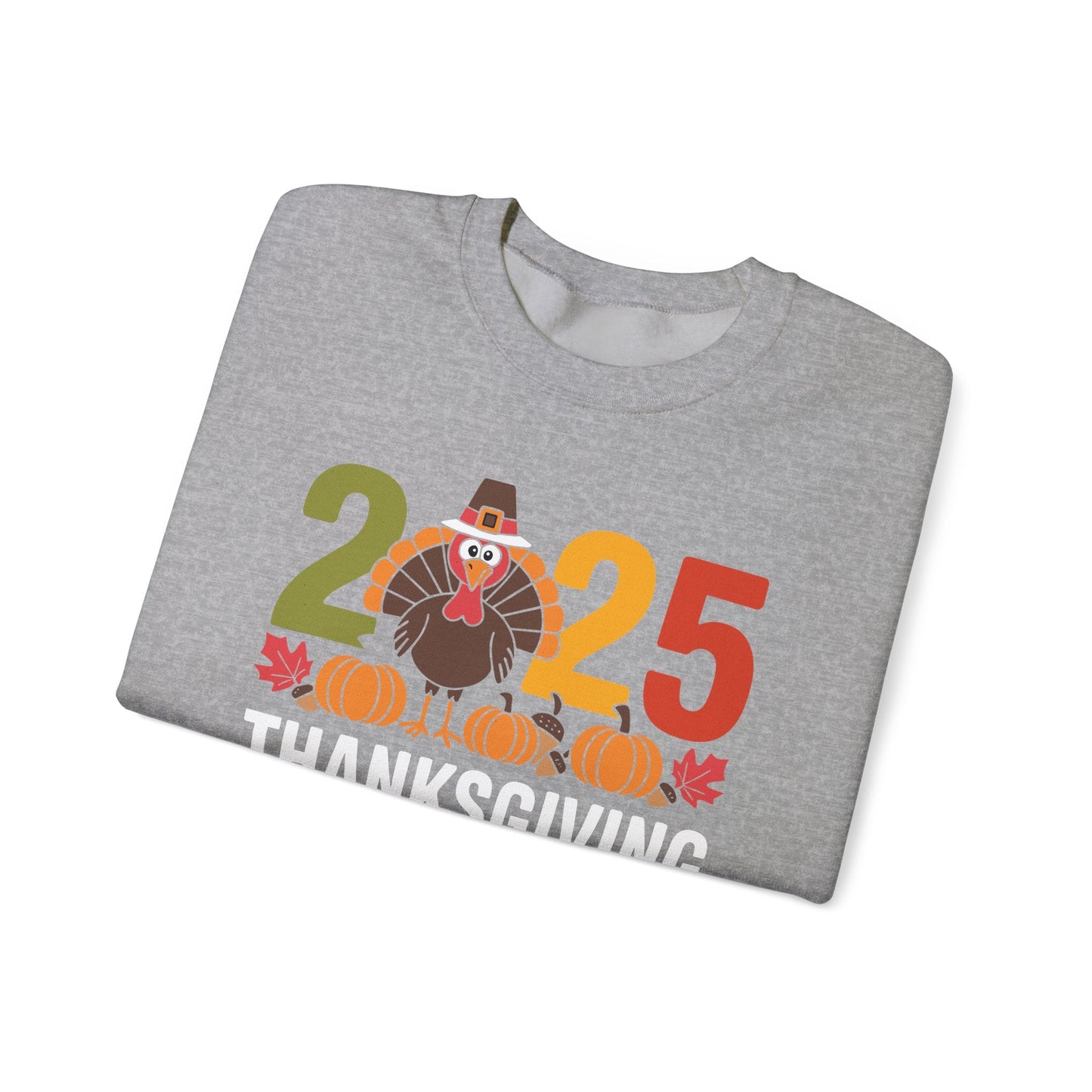 Family Thanksgiving 2025 Thanksgiving Crew Turkey Matching Sweatshirt