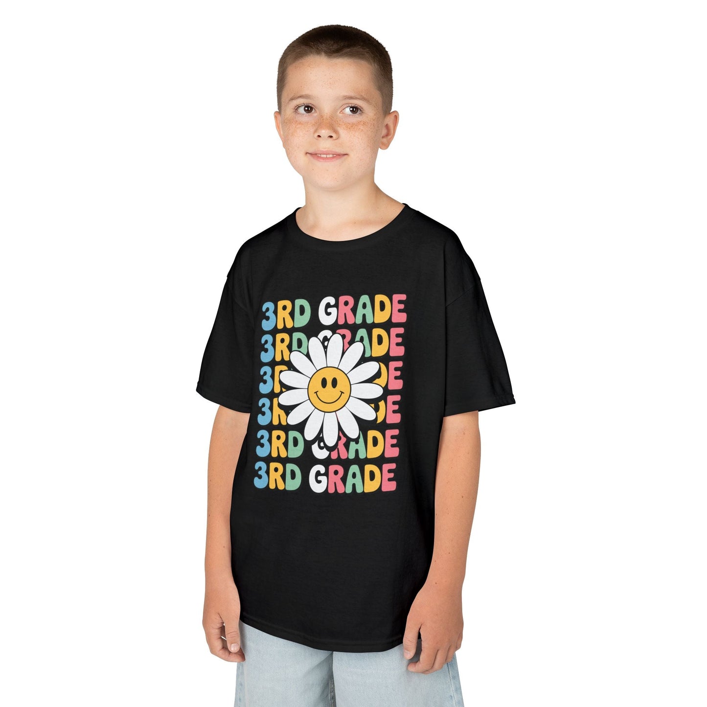 Groovy 3rd Grade Back To School First Day of Third Grade T-Shirt