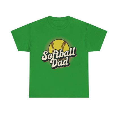 Funny Fathers Day Softball Dad Gift From Daughter Son Wife T-Shirt