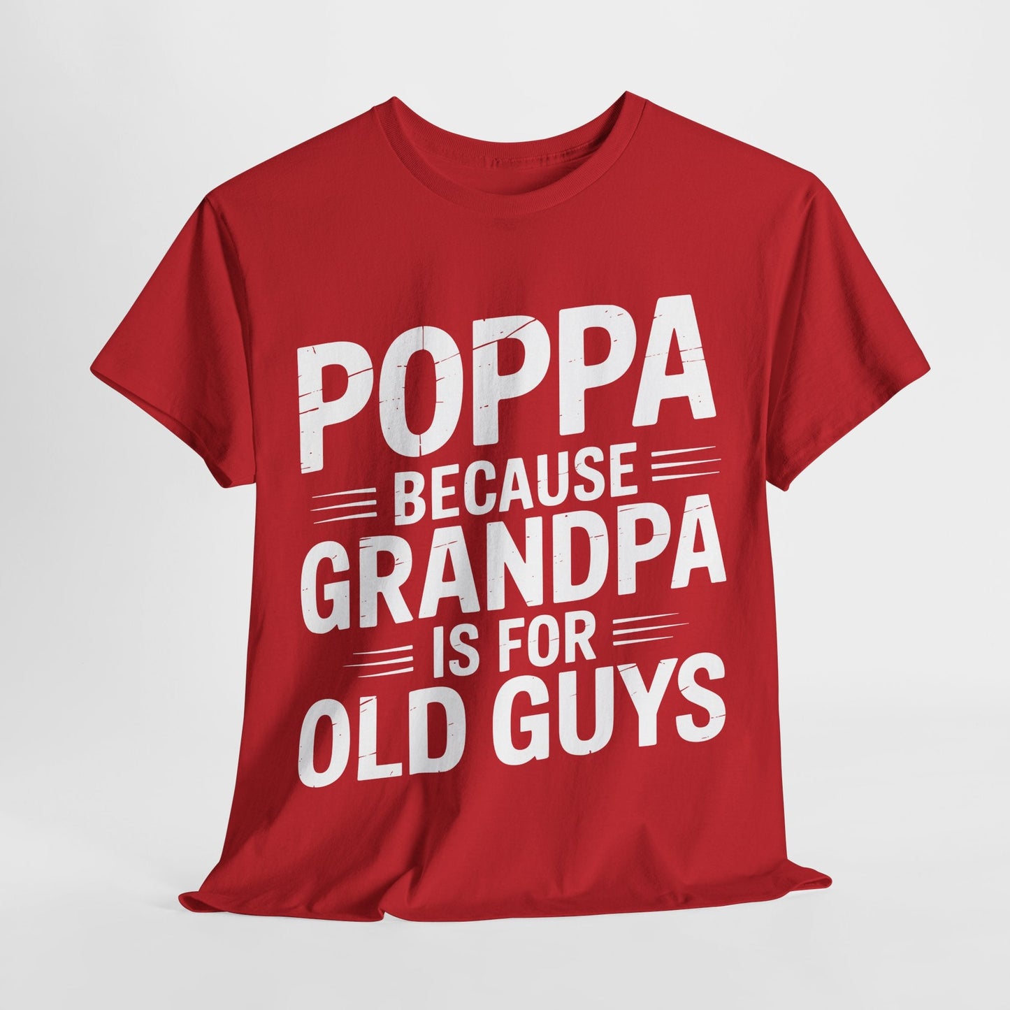 Poppa Grandpa From Grandkids Father's Day Poppa T-Shirt