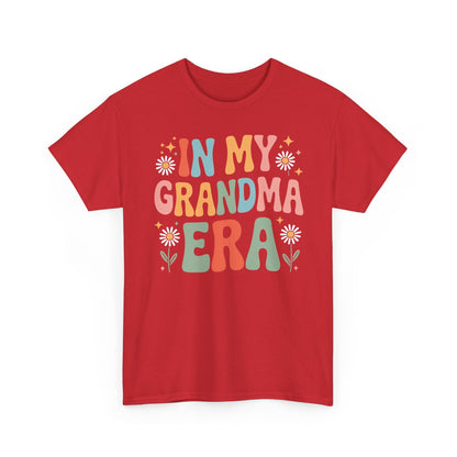 In My Grandma Era Funny Sarcastic Groovy Retro Mothers Day T-Shirt
