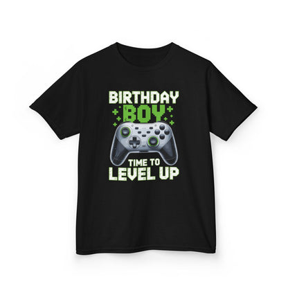 Level Up Birthday Boy Video Game T-shirt