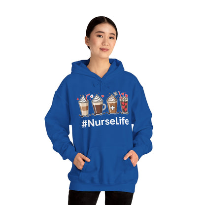 Nurse Life Funny Coffee Nurses Fuel Registered Nurse Medical Hoodie