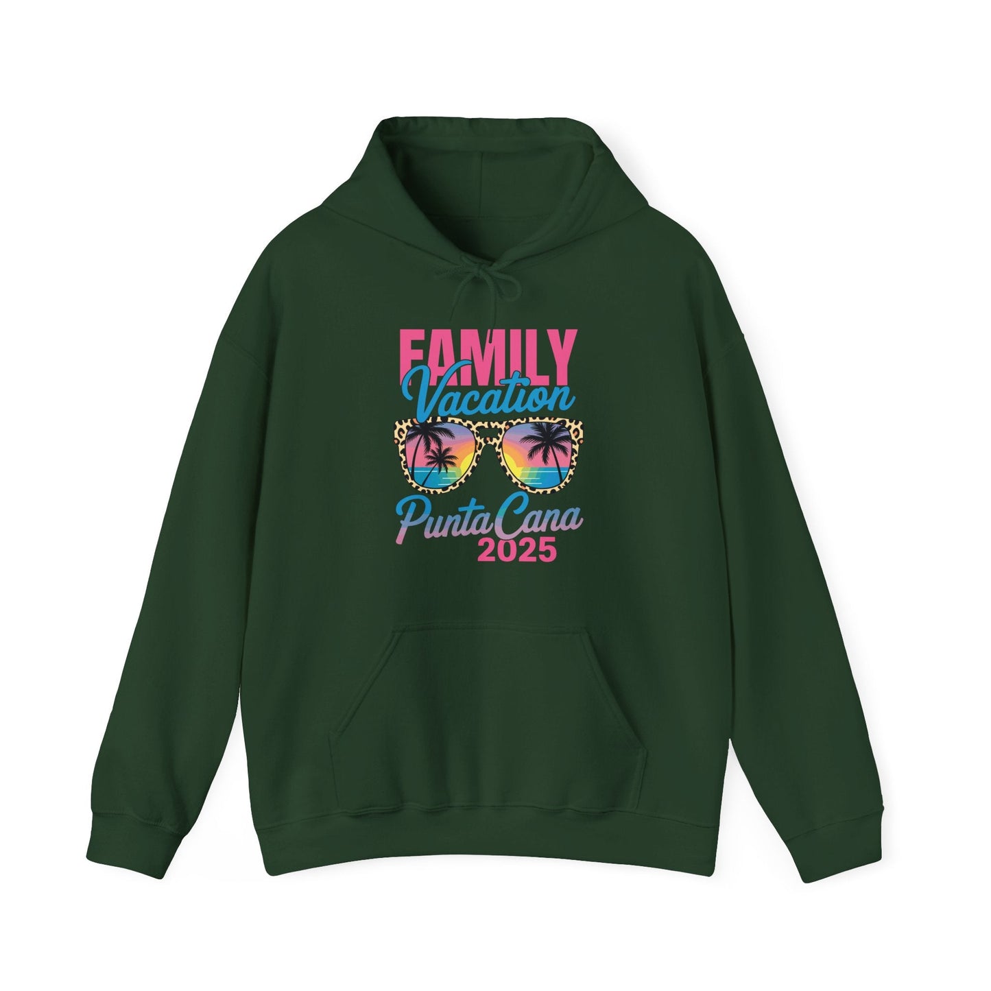 Family Vacation Punta Cana 2025 Matching Holiday Summer Hoodie