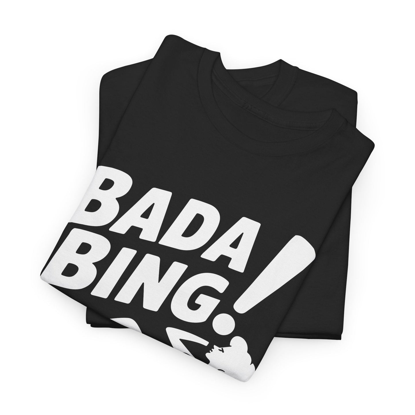 Funny Vintage Bada Sarcastic Bing Retro Sexy Girl Bada Bam T-Shirt