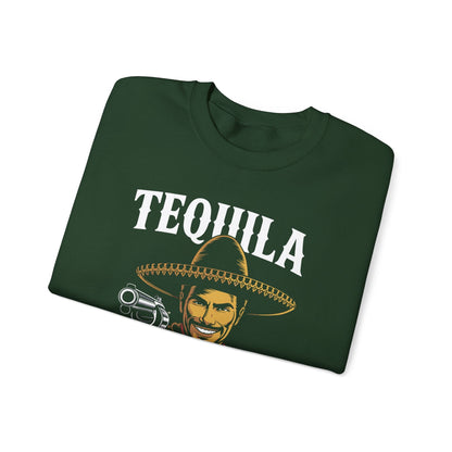 Tequila May Not Be The Answer But It's Worth A Shot Sweatshirt