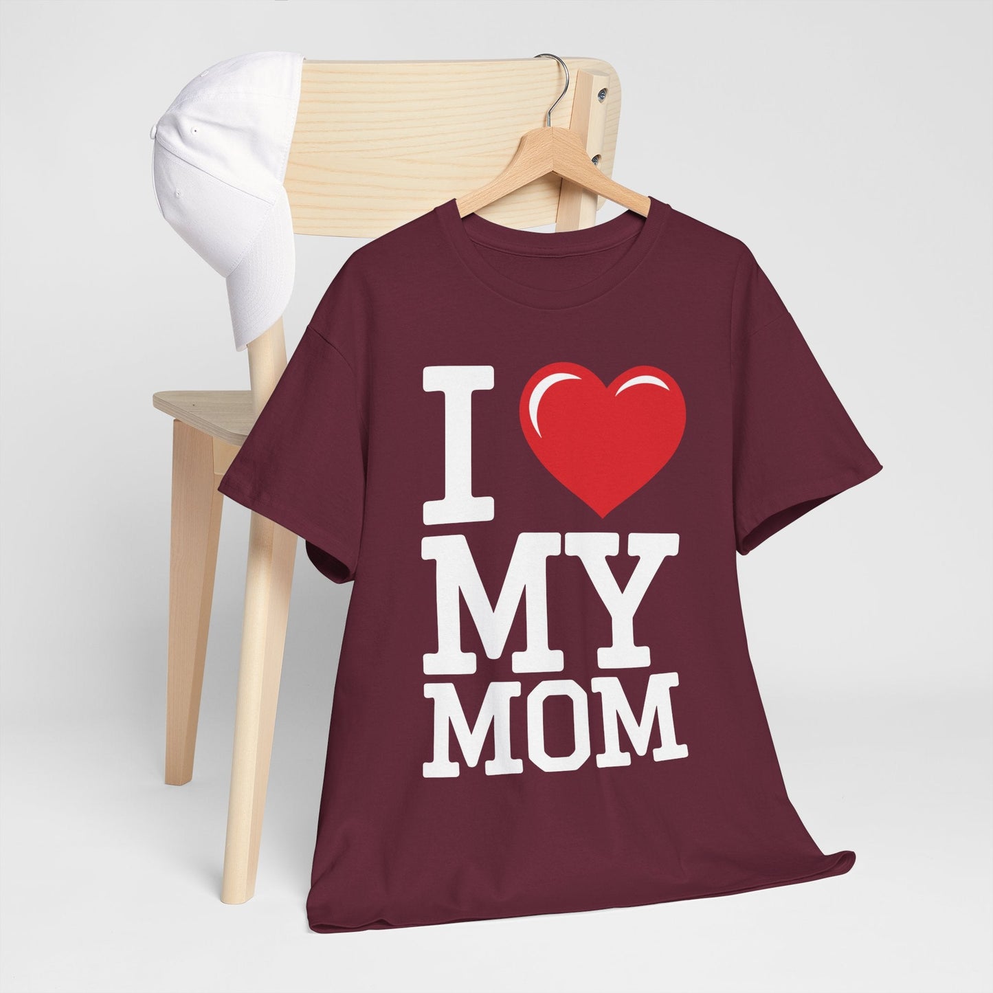 I Love My Mom Mothers Day from Daughter or Son T-Shirt