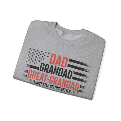Gifts for Grandpa from Grandkids Dad Grandad Great Grandad Sweatshirt