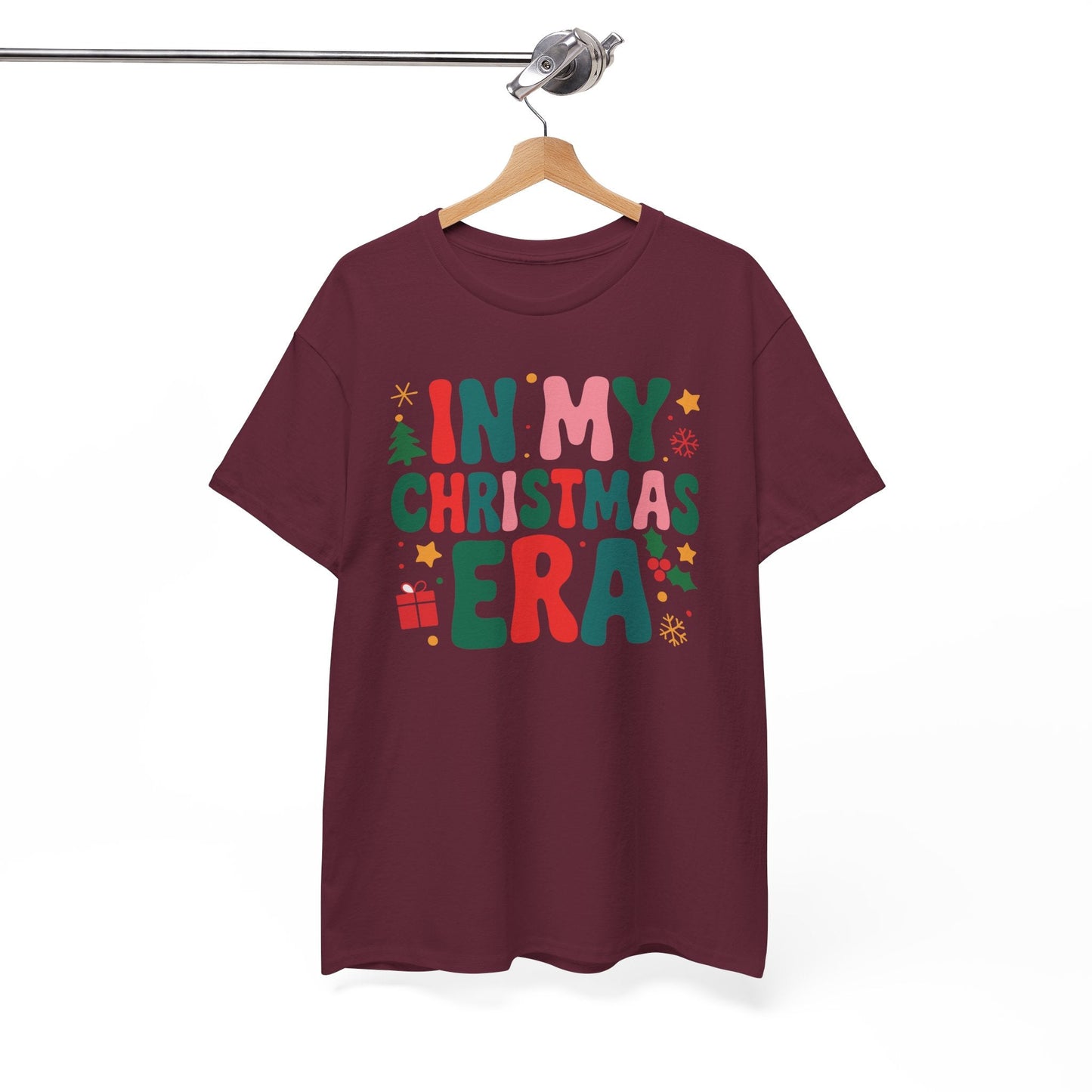 In My Christmas Era Cute Groovy Christmas Holiday Xmas T-Shirt