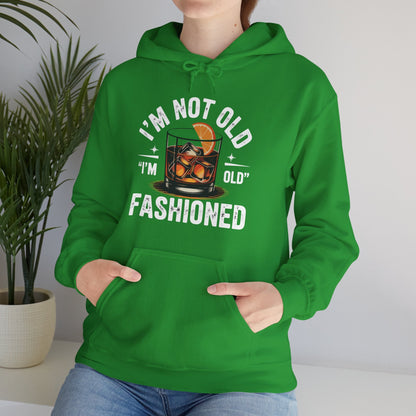 I'm Not Old I'm Old Fashioned Classic Whiskey Lover Vintage Hoodie
