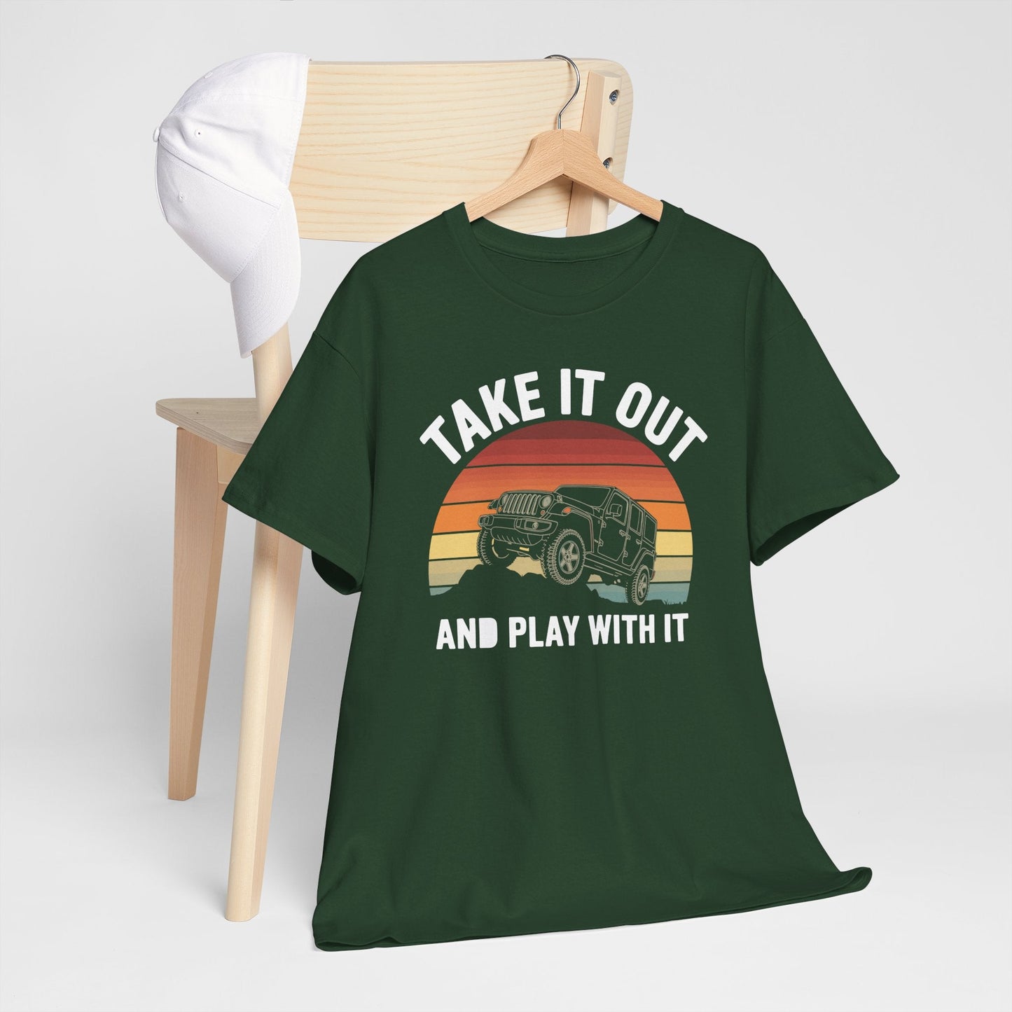 Catch Some Rays Vintage Retro Take It Out And Play T-Shirt