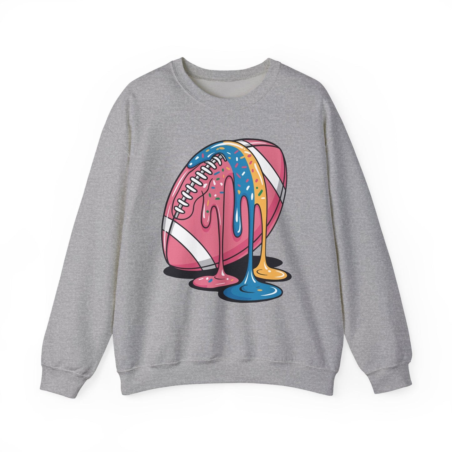 Football Drip For Lineman WR QB RB Ice Cream Sprinkles Sweatshirt