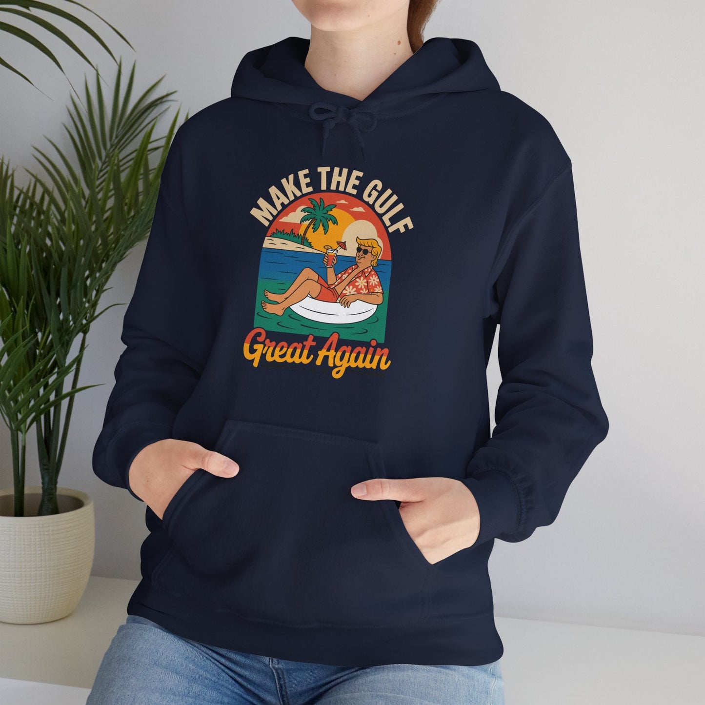 Funny Trump Make The Gulf Great Again Hoodie