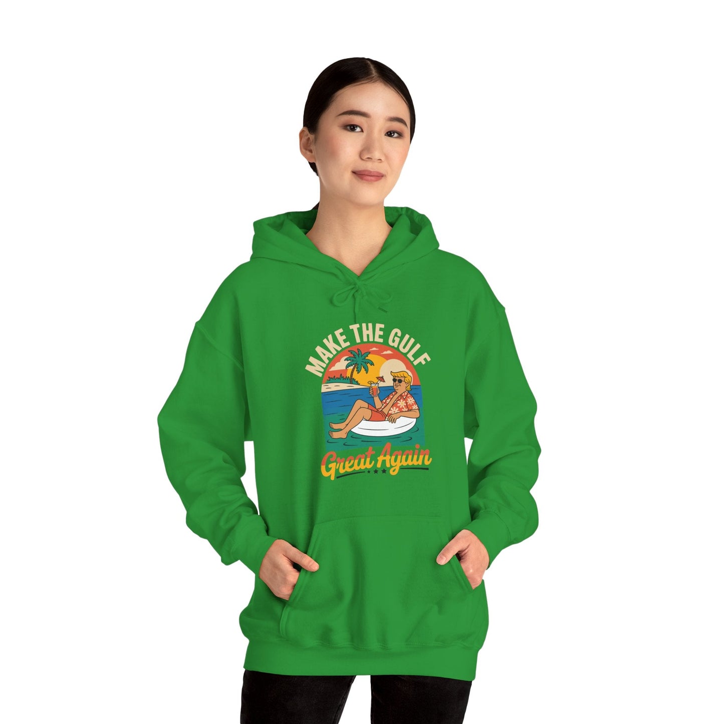 Funny Trump Make The Gulf Great Again Hoodie