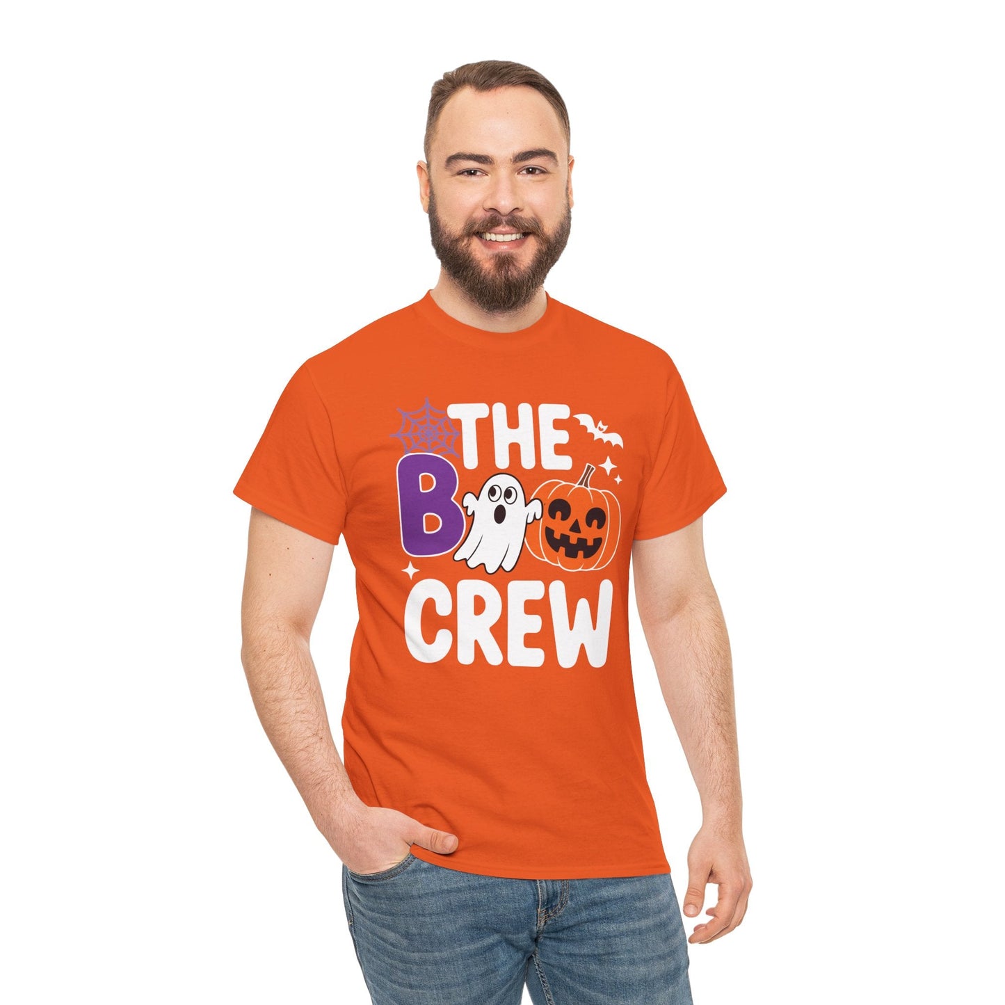 Halloween The Boo Crew Cute Ghost Spooky Family Matching T-Shirt