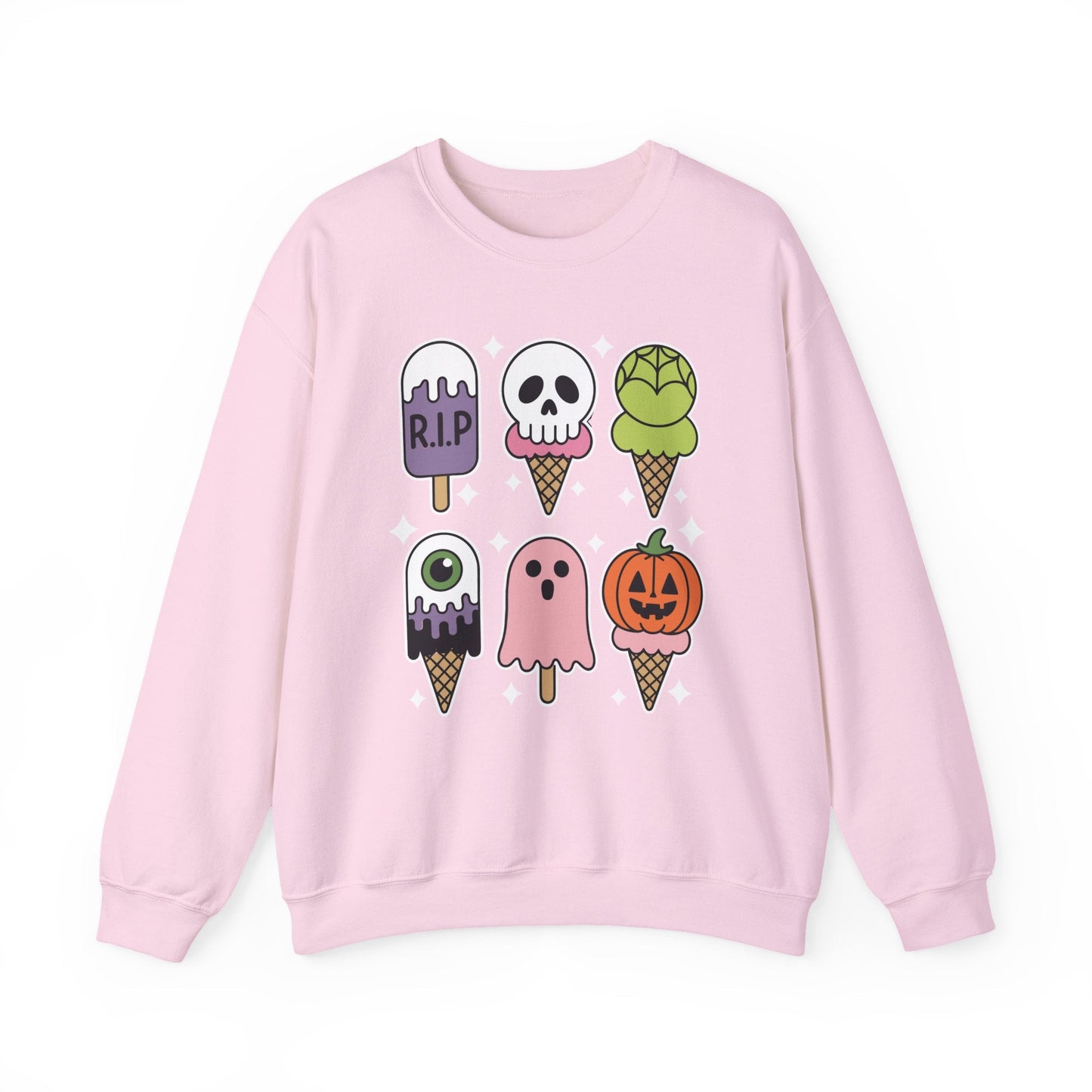Horror Movie Summer Popsicle Halloween Ice Cream Summer-ween Sweatshirt for Men Women