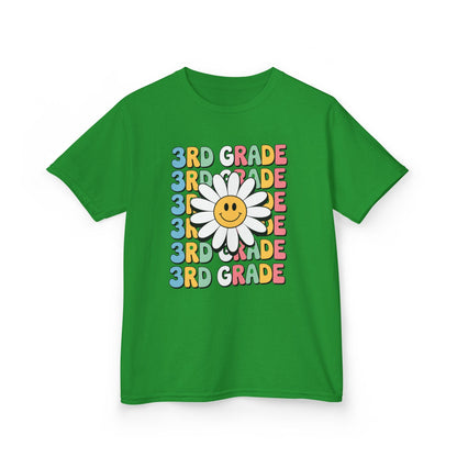 Groovy 3rd Grade Back To School First Day of Third Grade T-Shirt