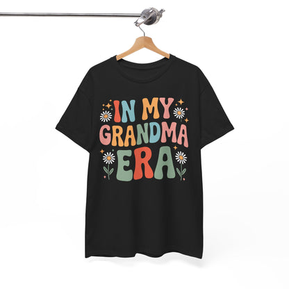 In My Grandma Era Funny Sarcastic Groovy Retro Mothers Day T-Shirt