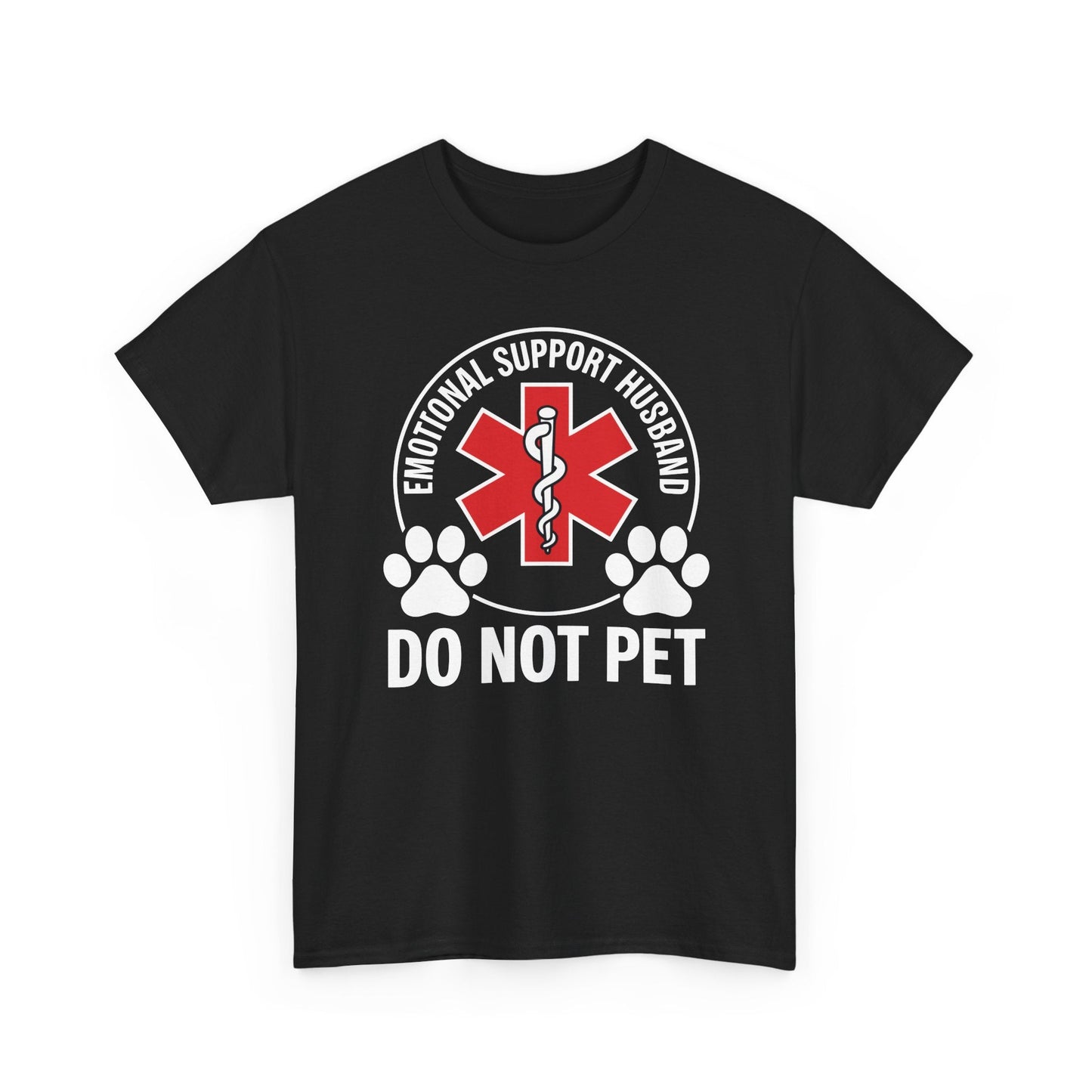 Emotional Support Husband Do Not Pet T-Shirt
