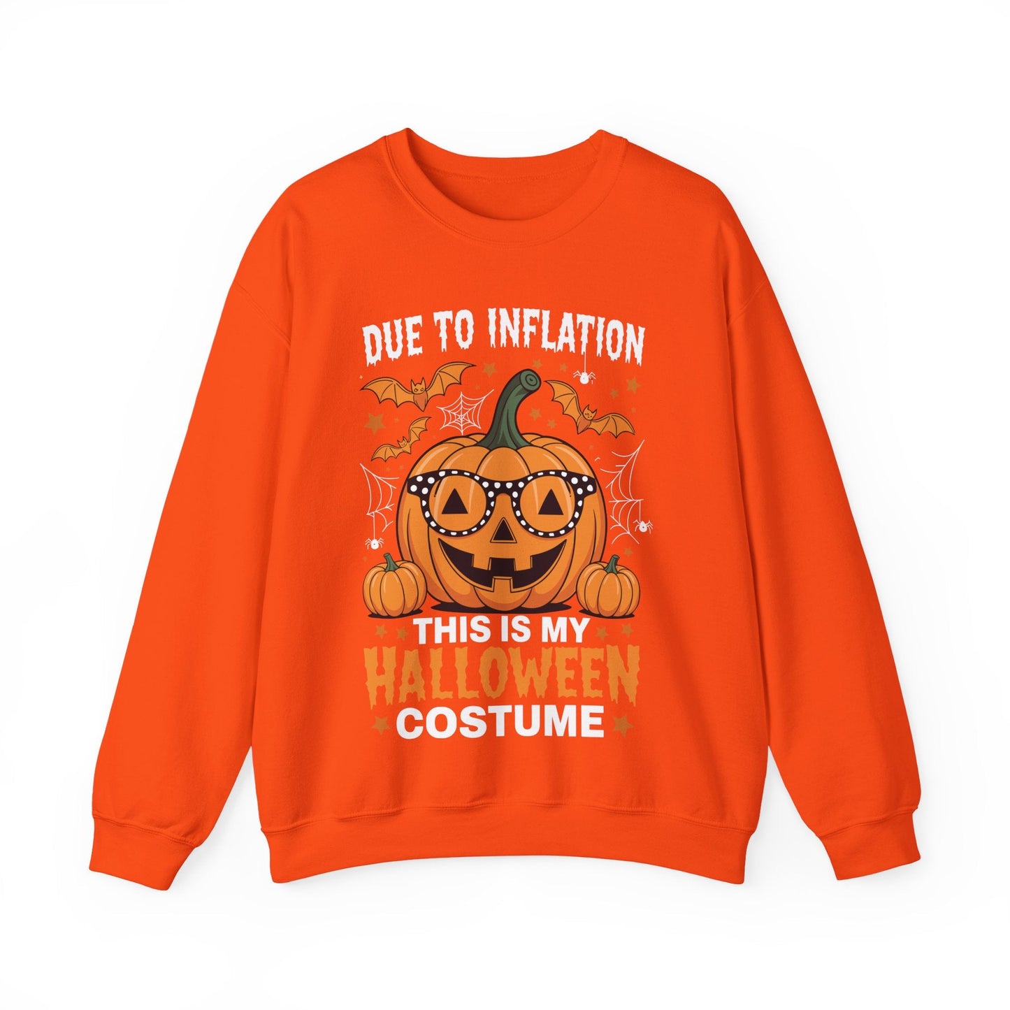 Pumpkin Halloween Costume Men Women Funny Halloween 2025 Sweatshirt