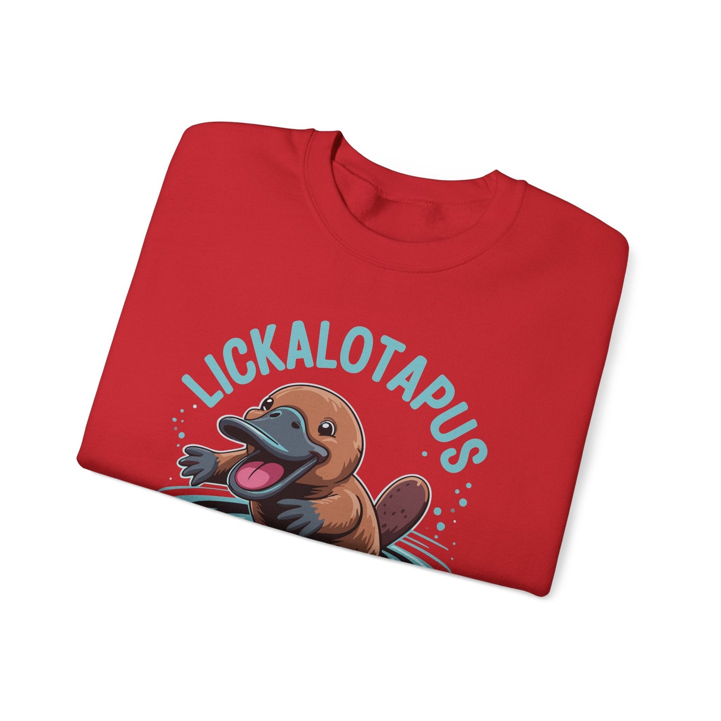Vintage Funny Lickalottapus Is My Spirit Animal Lovers Meme Sweatshirt