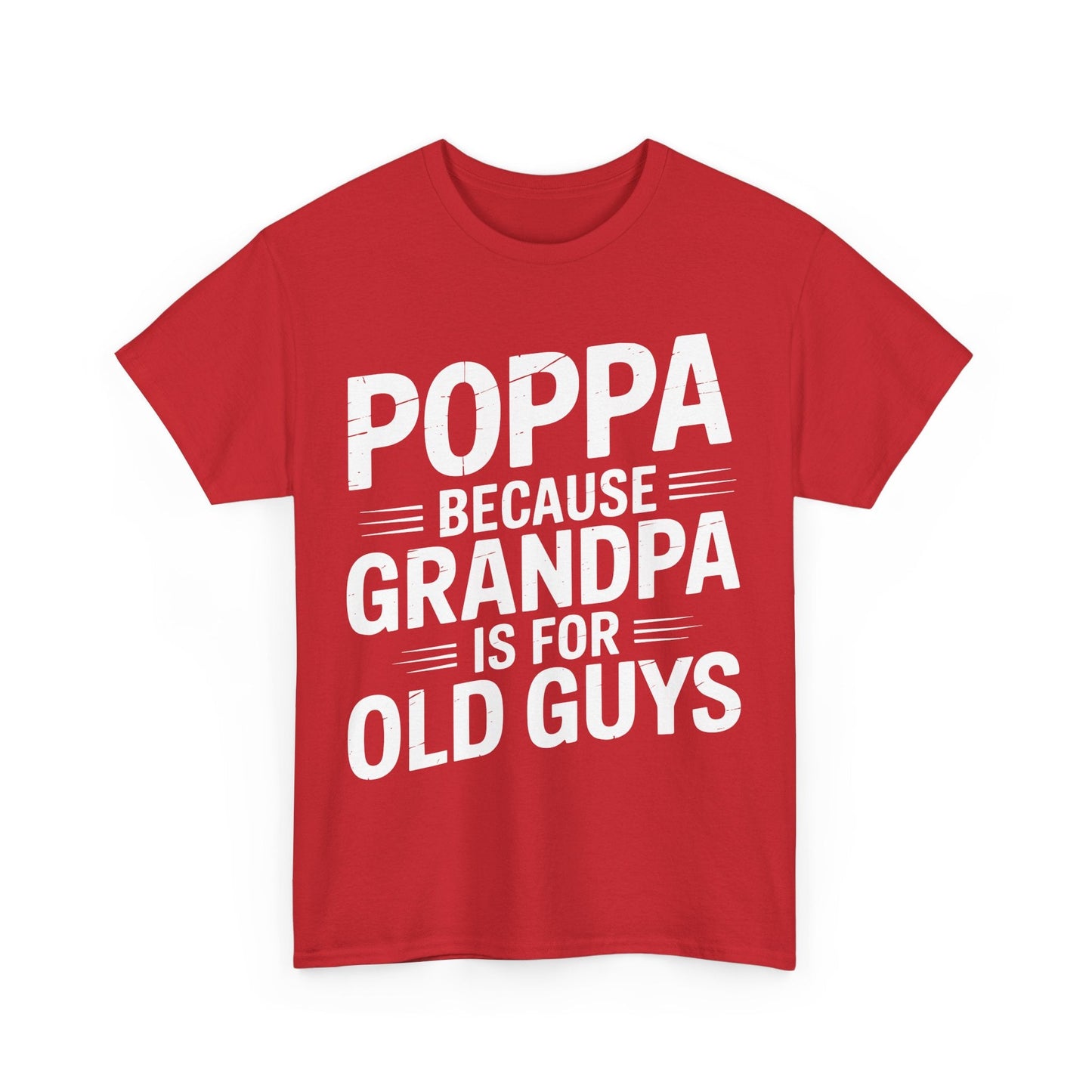 Poppa Grandpa From Grandkids Father's Day Poppa T-Shirt