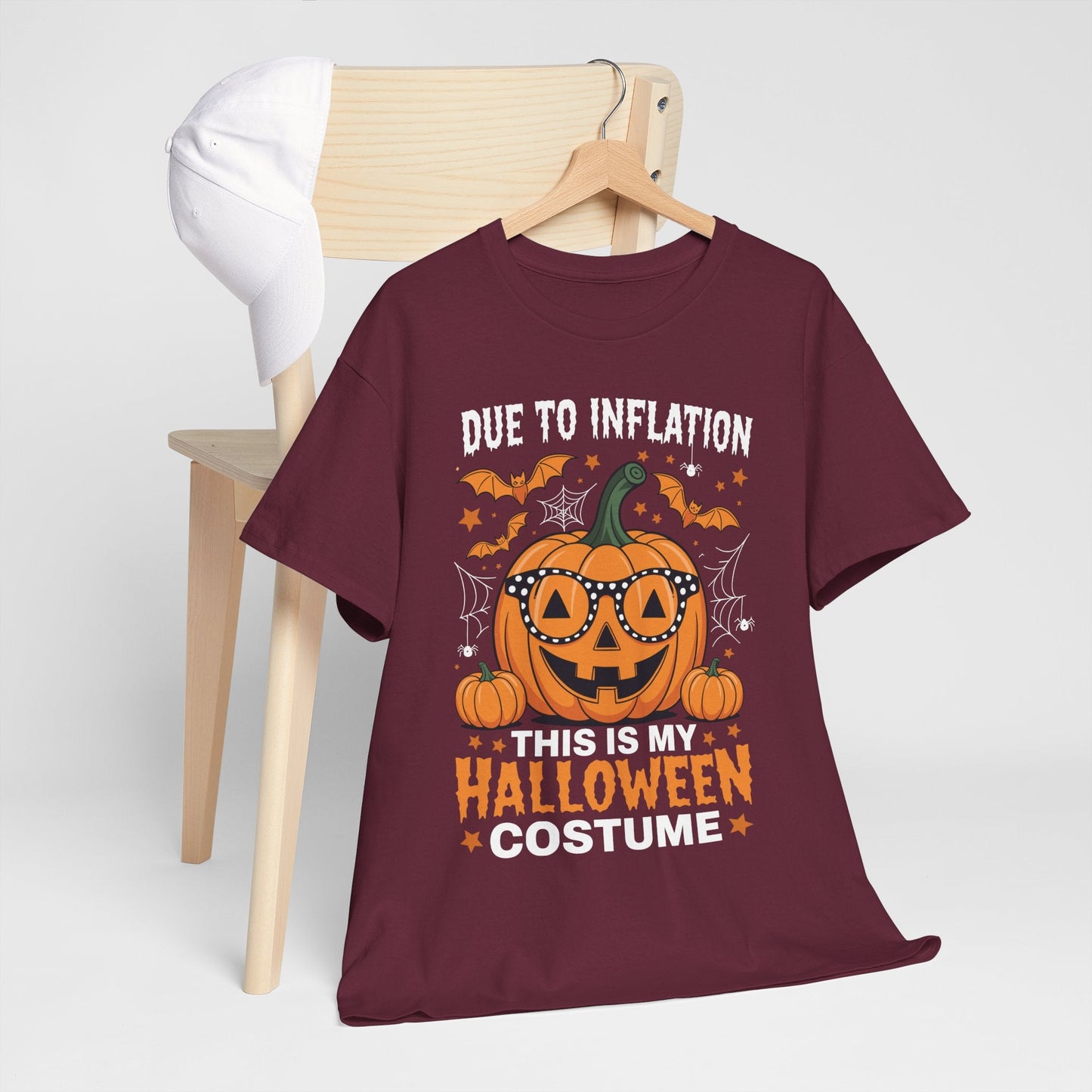 Pumpkin Halloween Costume Men Women Funny Halloween 2025 T-Shirt