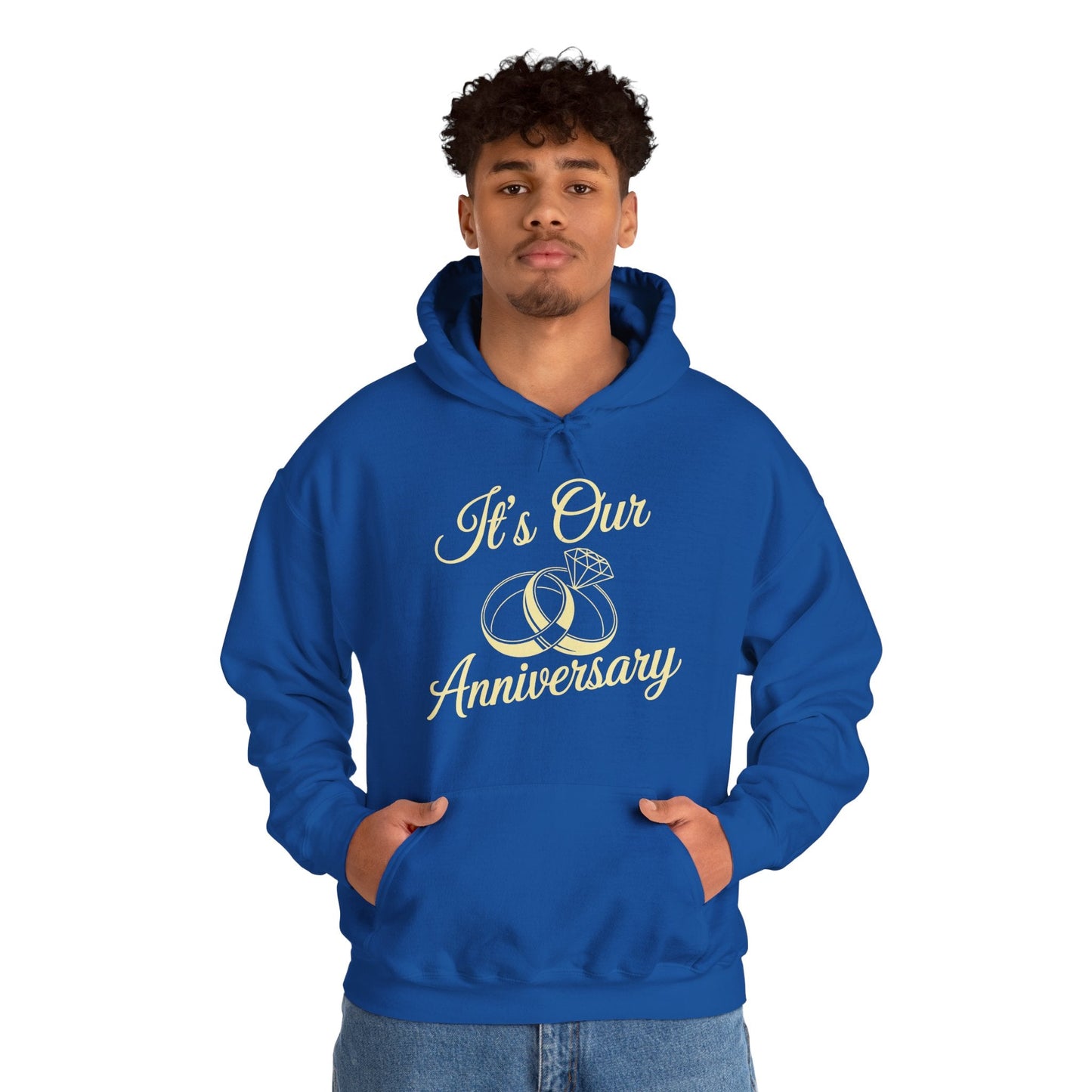 It's Our Anniversary Shirts for Married Couples Husband Wife Hoodie