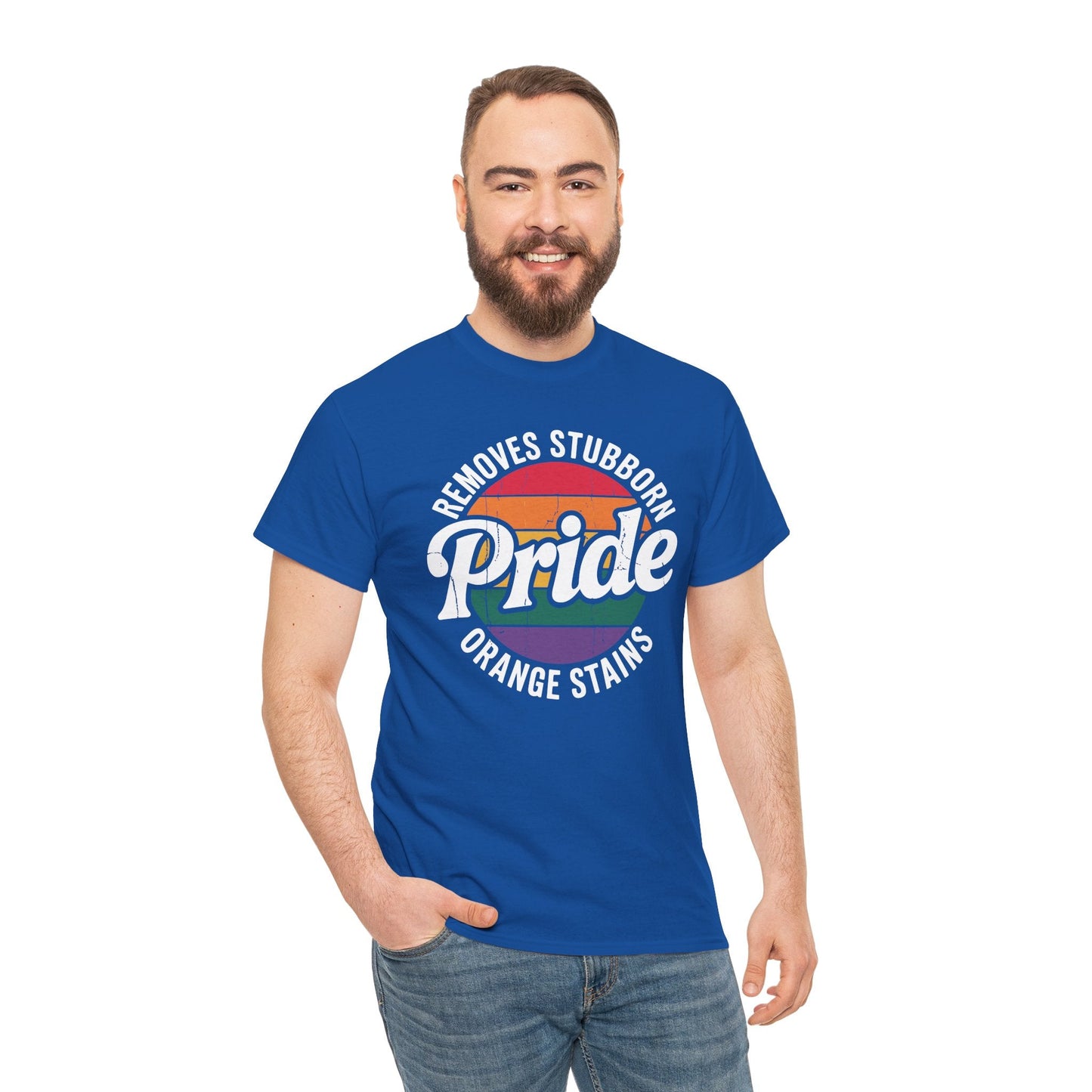 Resist Trump Remove Stubborn Orange Stains Pride Month LGBTQ T-Shirt