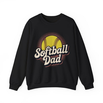 Funny Fathers Day Softball Dad Gift From Daughter Son Wife Sweatshirt