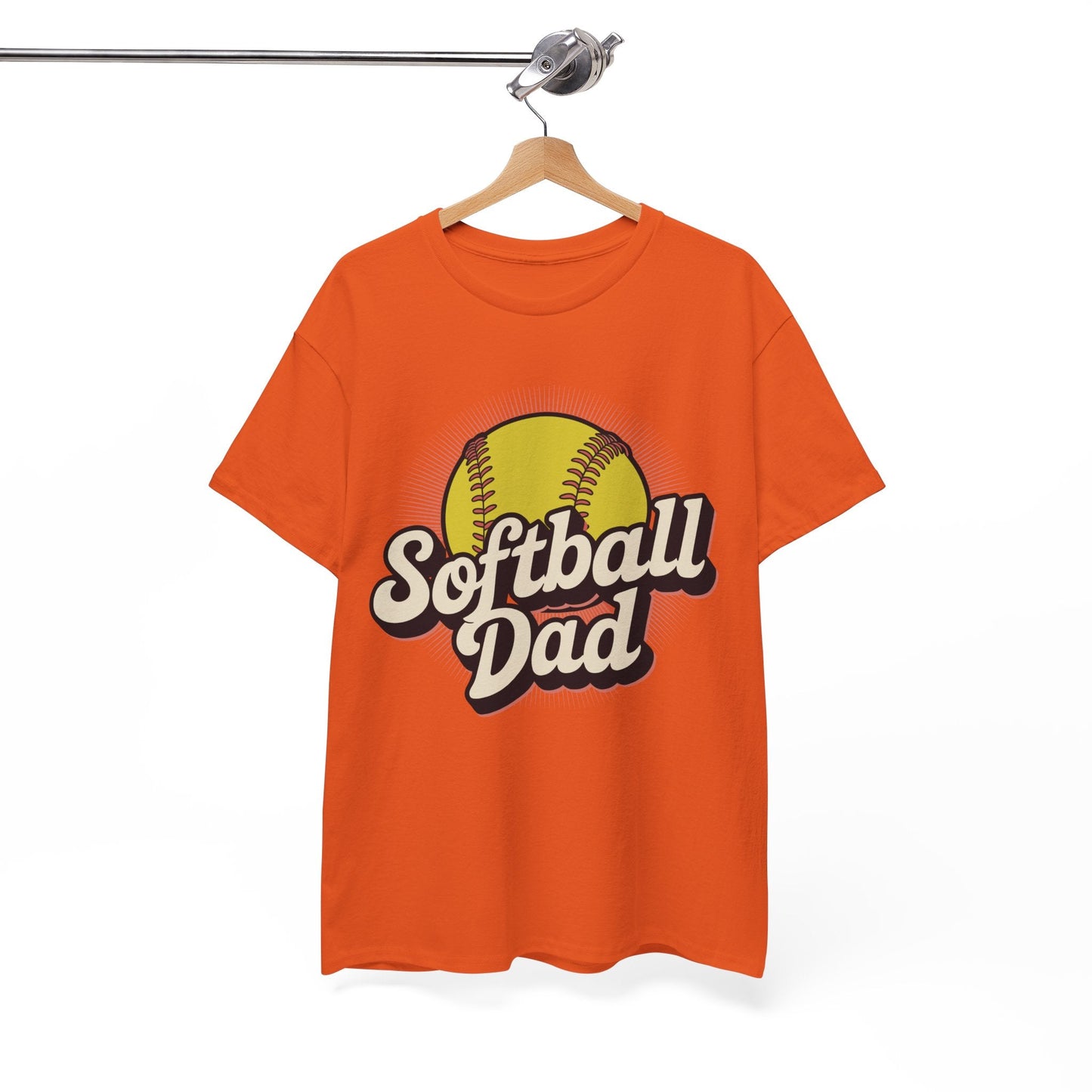 Funny Fathers Day Softball Dad Gift From Daughter Son Wife T-Shirt