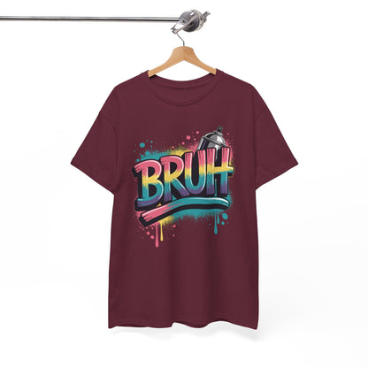 Bruh Graffiti Funny Saying Street Art Meme Men Boys T-Shirt