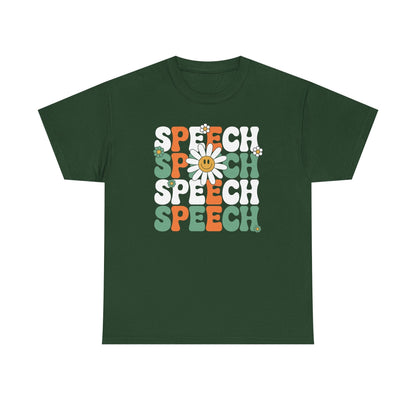 Speech Therapy Retro Speech Language Pathologist Therapist T-Shirt