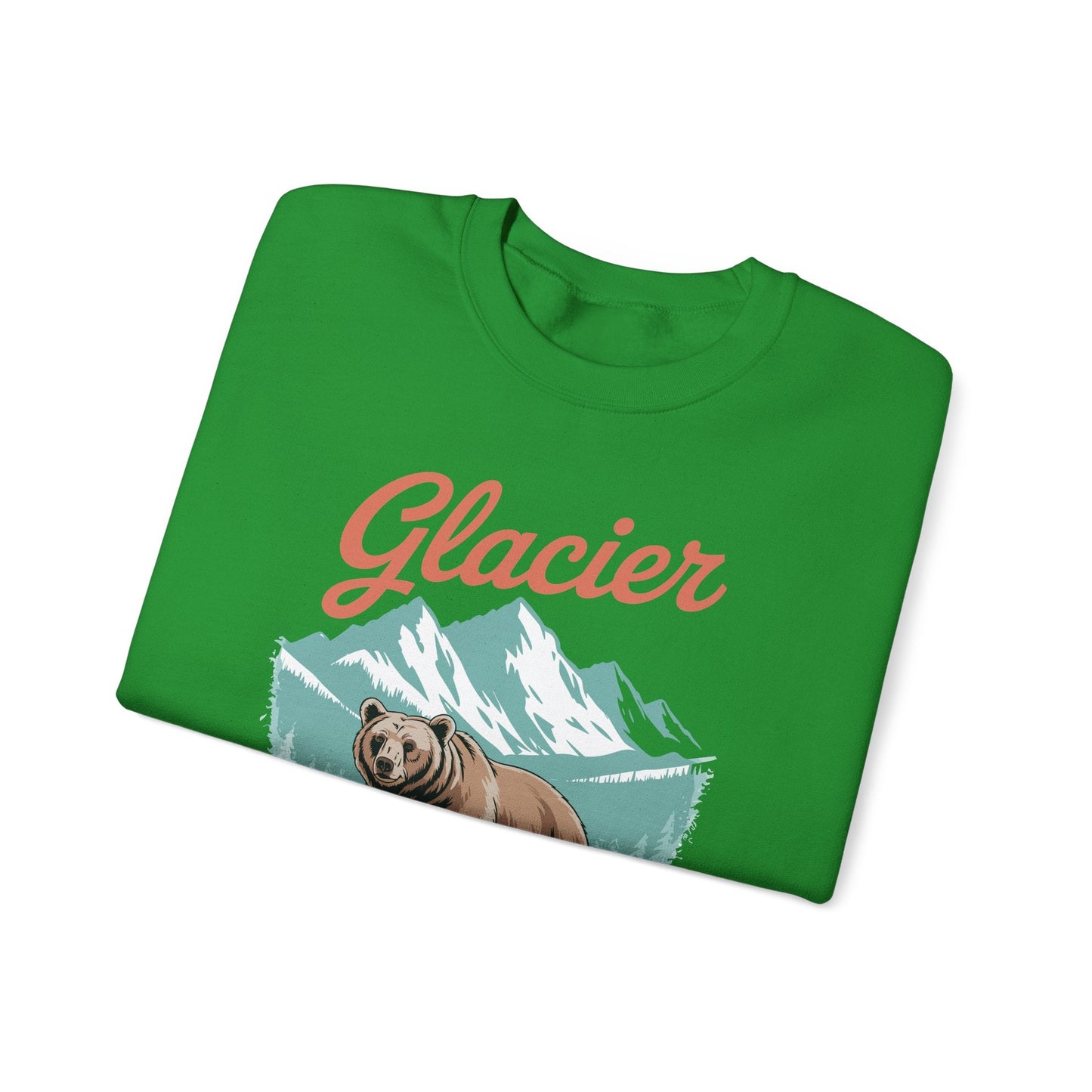 Glacier National Park retro Sweatshirt
