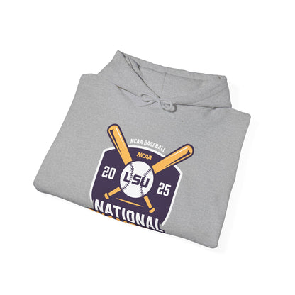 LSU Baseball 2025 National Champions Logo Hoodie