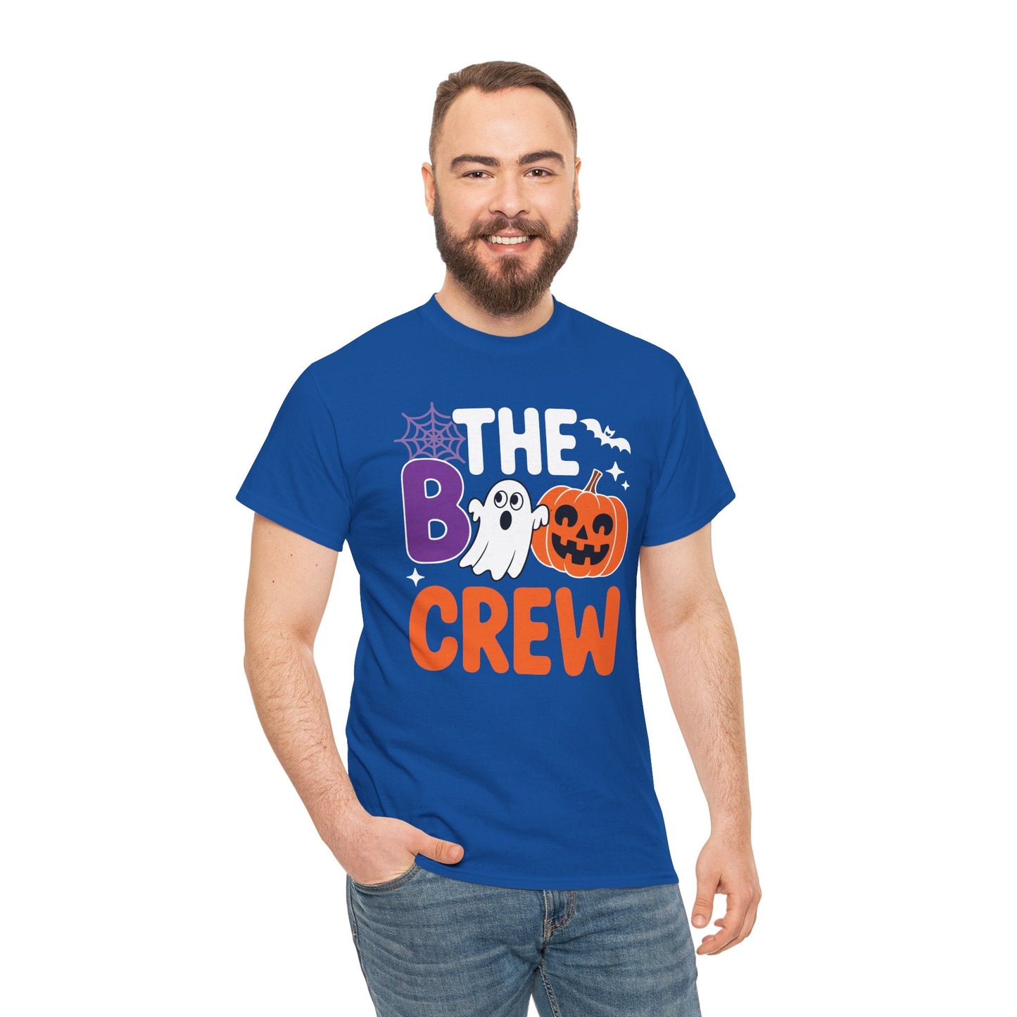 Halloween The Boo Crew Cute Ghost Spooky Family Matching T-Shirt