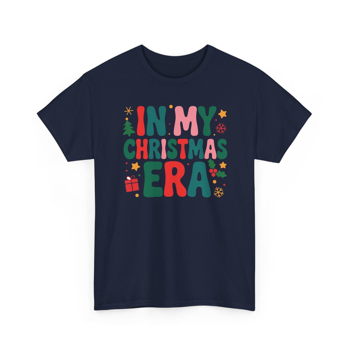 In My Christmas Era Cute Groovy Christmas Holiday Xmas T-Shirt