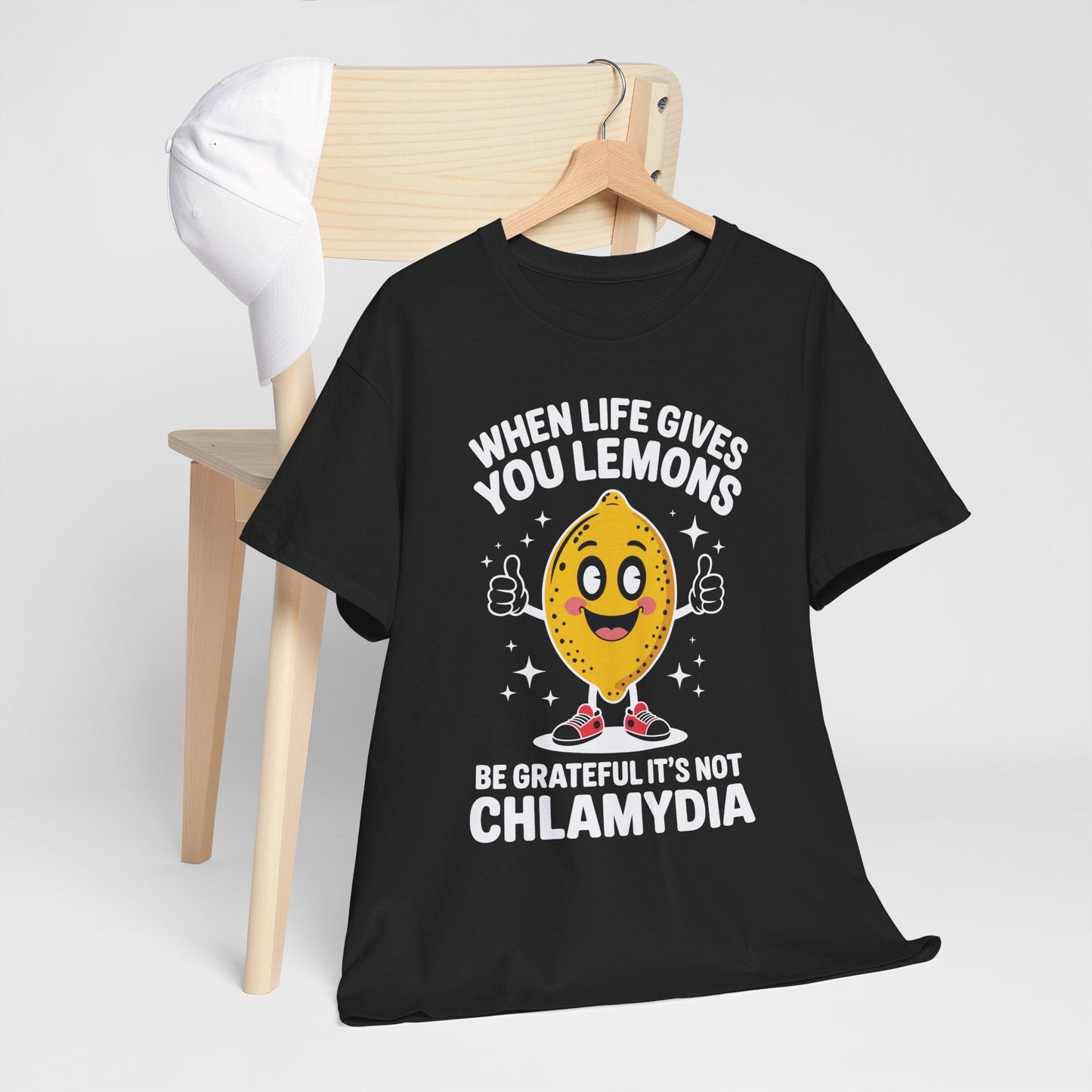 Lemons and Chlamydia Absurd Offensive Meme Sarcastic Edgy T-Shirt
