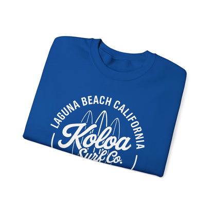 Koloa Surf Laguna Boards Logo Lightweight, Graphic Sweatshirt