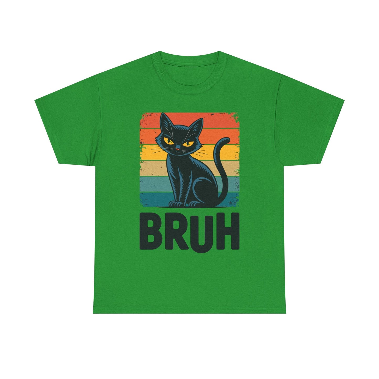 Funny Cat Bruh For Teens Boys Girls Men Women Meme Graphic T-Shirt